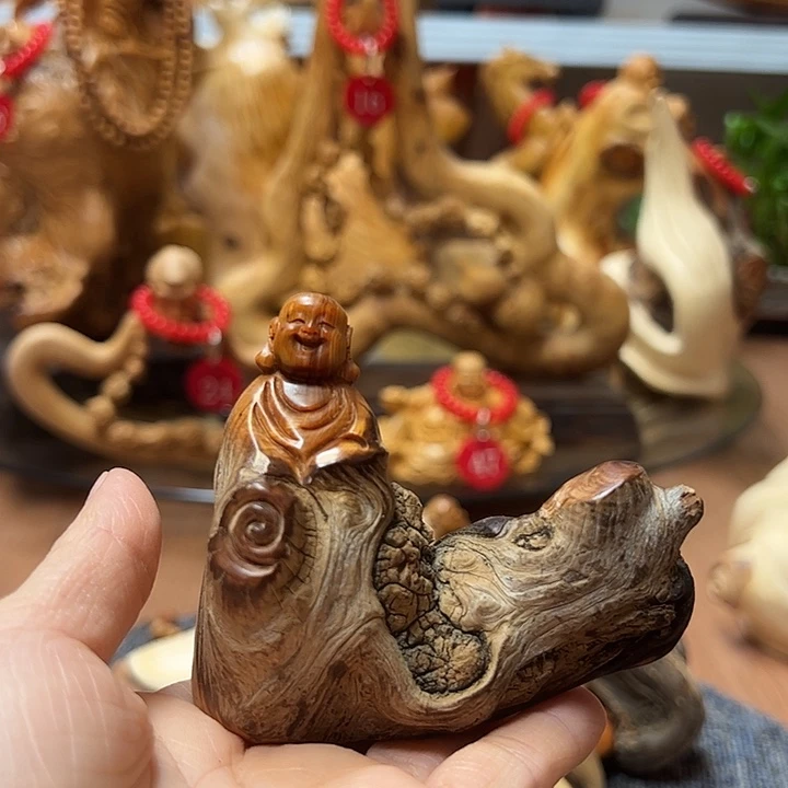 把件柏木崖柏摆件