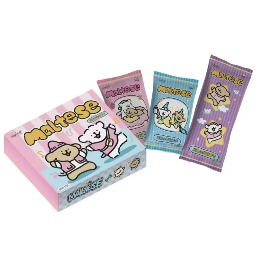 拆盒叠叠【岚州文创】线条小狗可爱经典定制系列卡牌