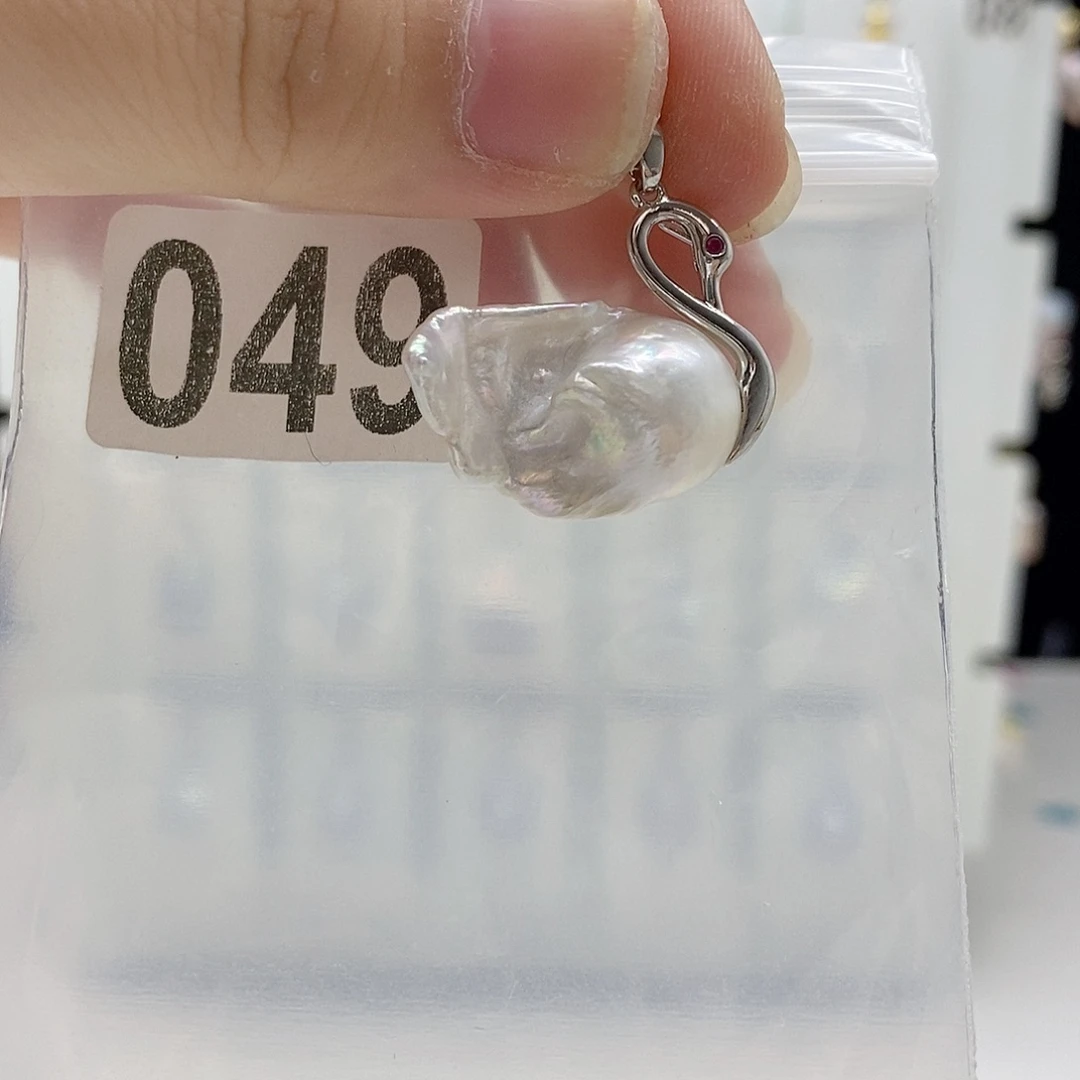 颈饰合金淡水珍珠