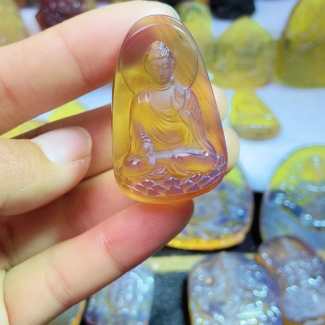 琥珀颈饰未镶嵌缅甸天然琥珀