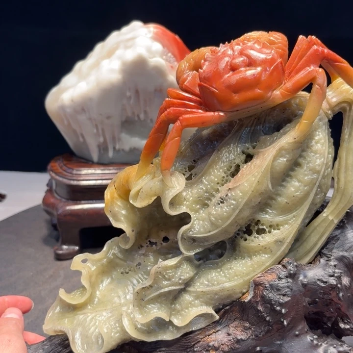 从***始寿山石轻轻一点，直接输入上屏