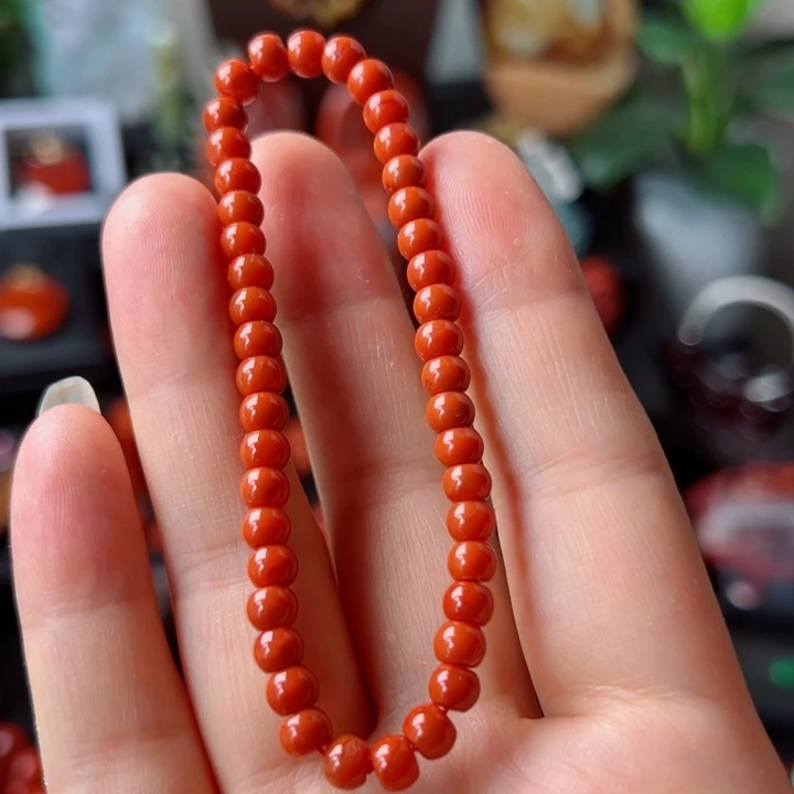 手串未镶嵌南红玛瑙