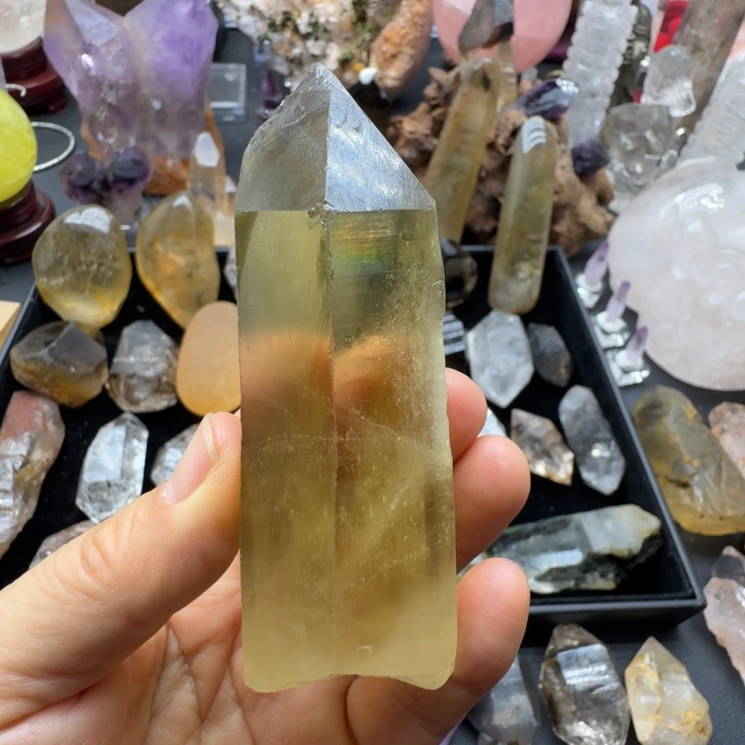 石材巴西黄水晶福利