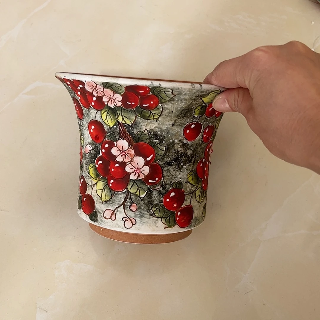 景德镇陶瓷花盆景德镇陶瓷花盆