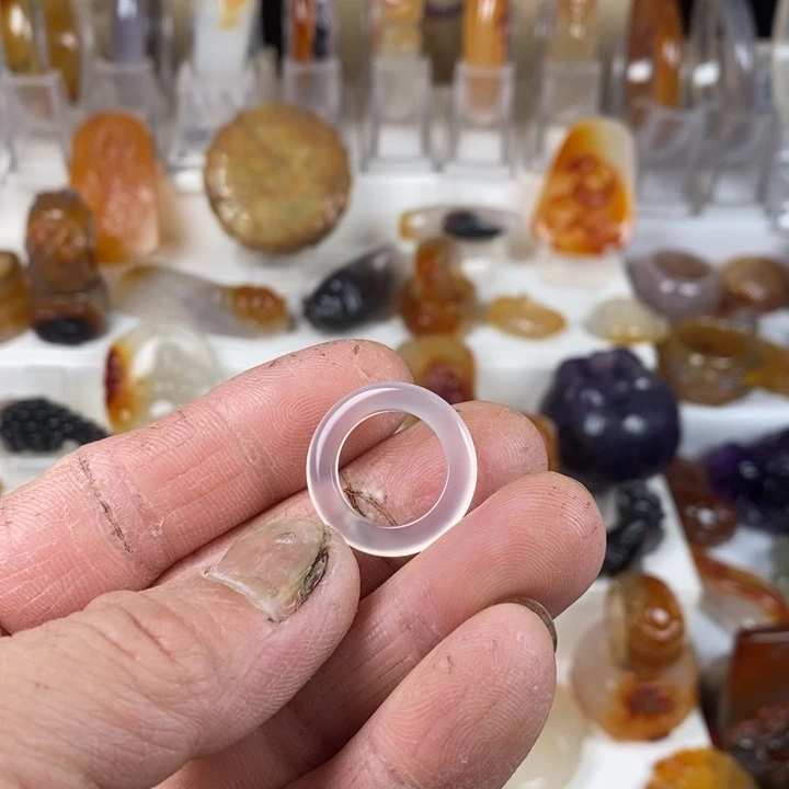 玛瑙/玉髓未镶嵌手链