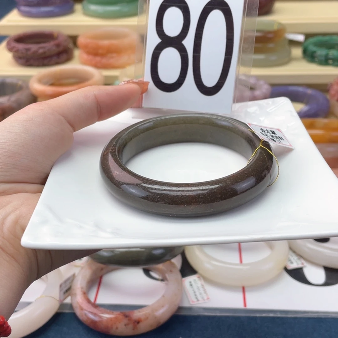 石英质玉未镶嵌手镯