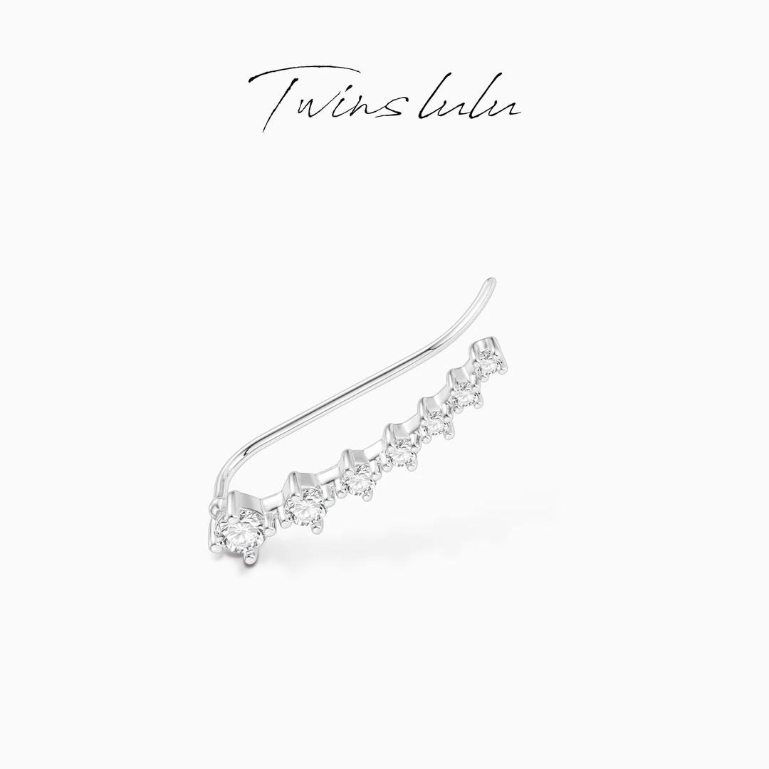 TWINS LULU 镀K金 ins风法式百搭时尚轻奢风圆形耳环TSL3110