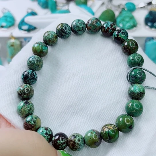 未镶嵌绿松石珠宝奇石