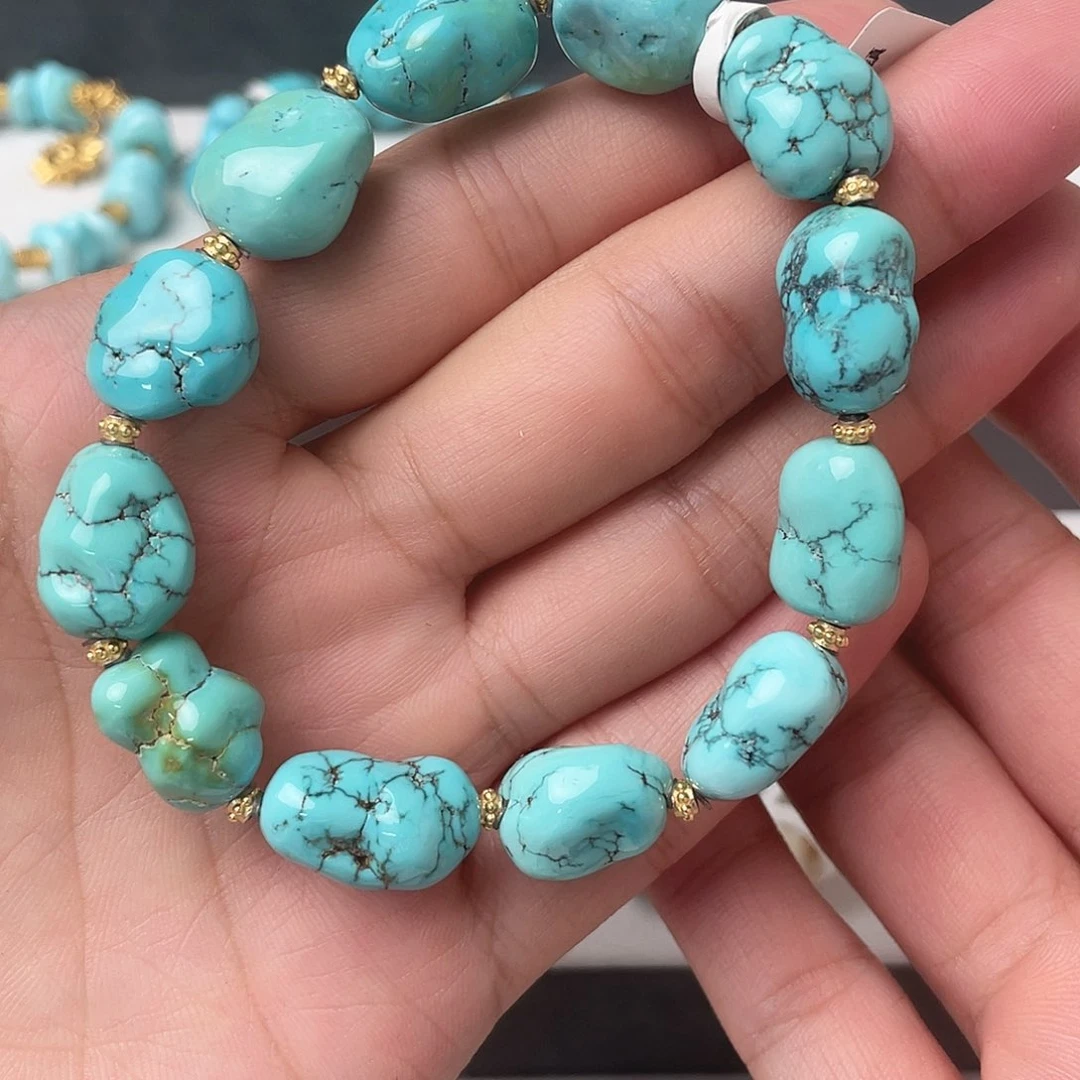 未镶嵌绿松石珠宝奇石