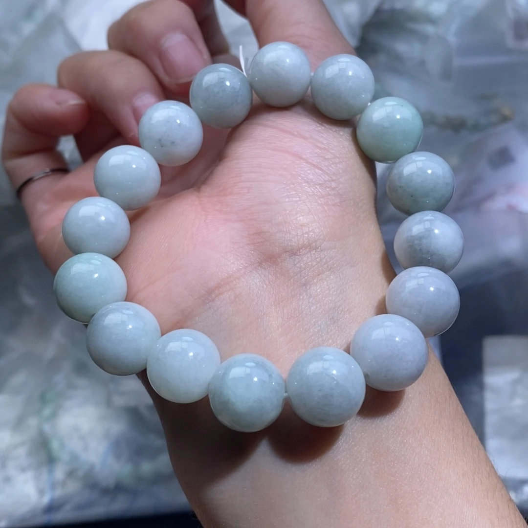 未镶嵌手串翡翠珠链