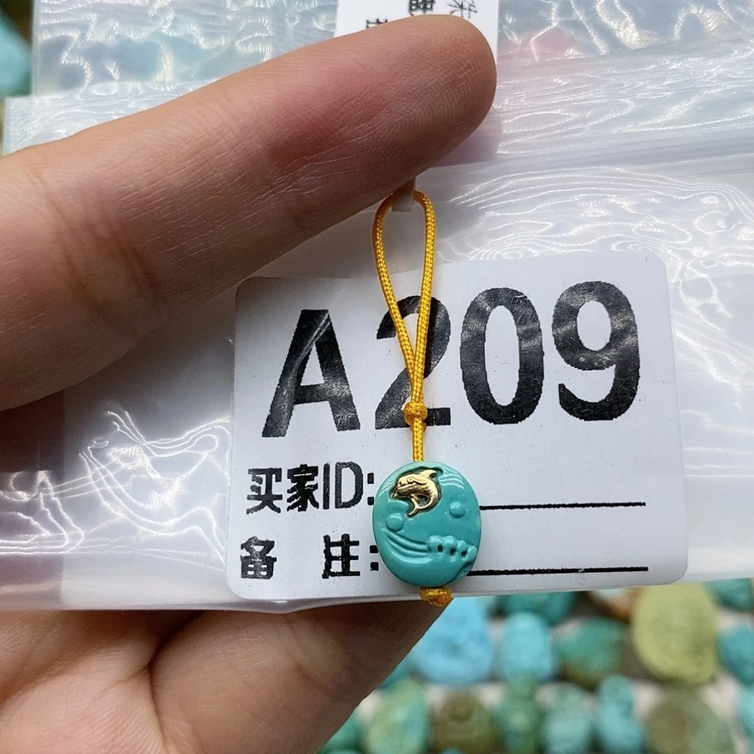 未镶嵌绿松石配饰
