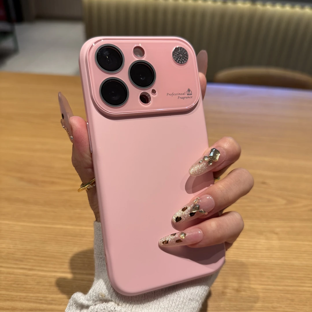 秒变17高级香薰适用苹果16promax手机壳iPhone15创意14高级13简约