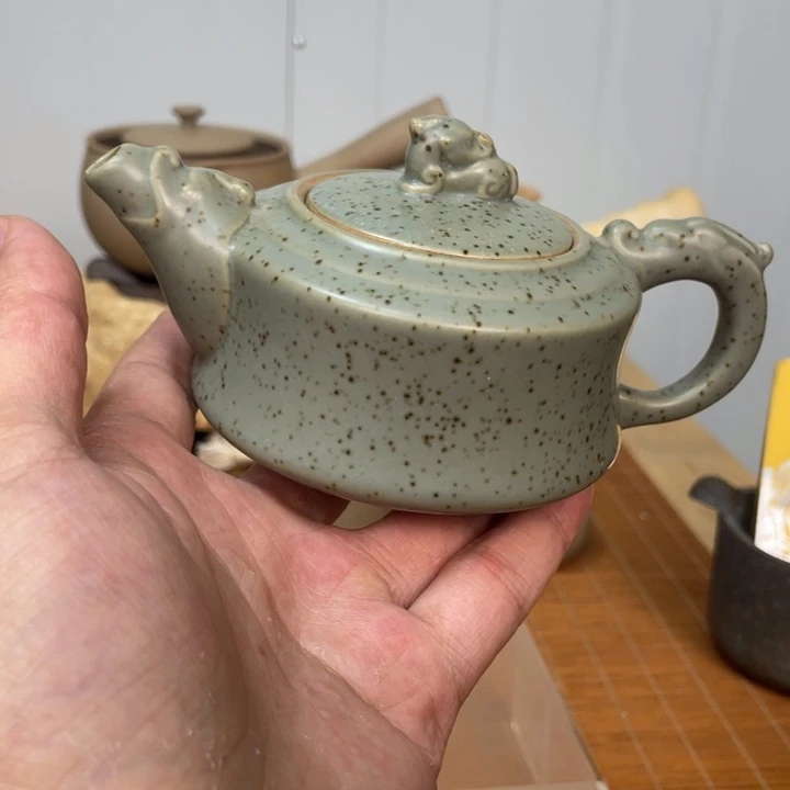 壶老段烧陶瓷茶器！