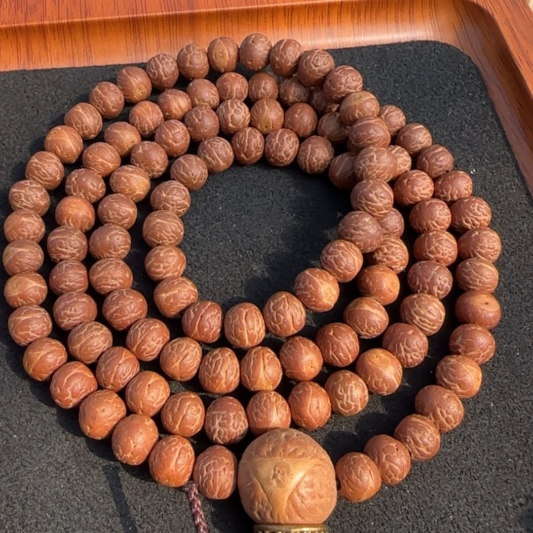 凤眼菩提吊坠酸枣核108