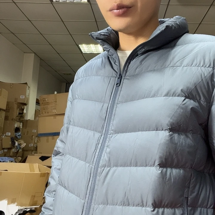 蓝色轻薄款鸭170码