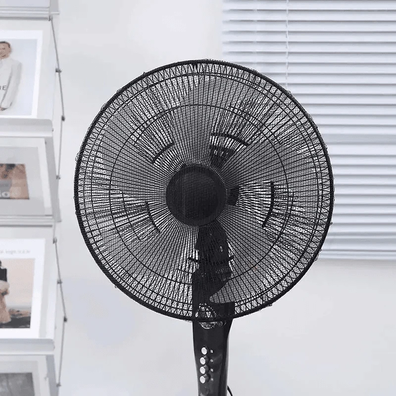 风扇防尘罩安全防护网电扇罩子风扇罩防夹手保护网罩小孩电风扇套