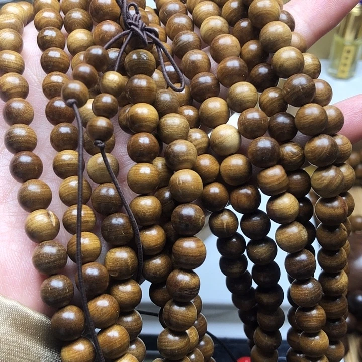 檀香木无事牌老山檀香08多圈瑕疵