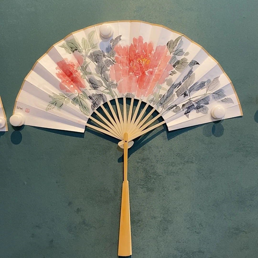 书法精品扇面老师书法福利