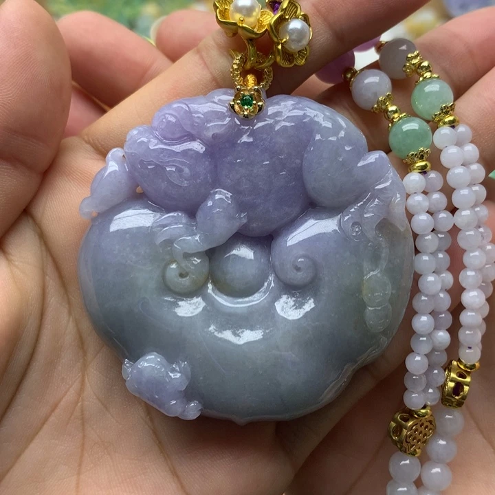 颈饰未镶嵌翡翠翡翠