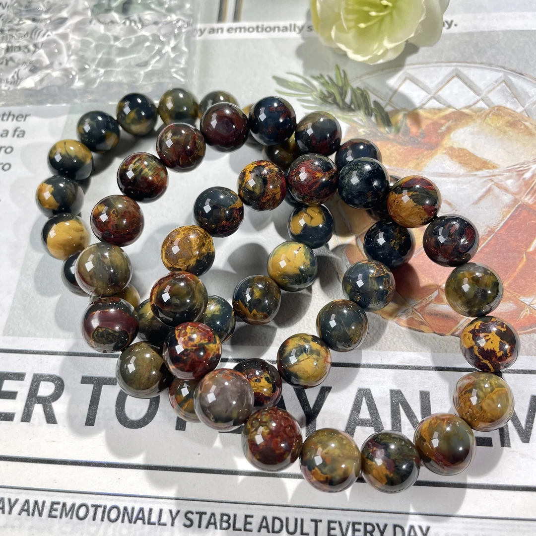 南非毒药彼得手串11mm+多样性发其一 KT25092611