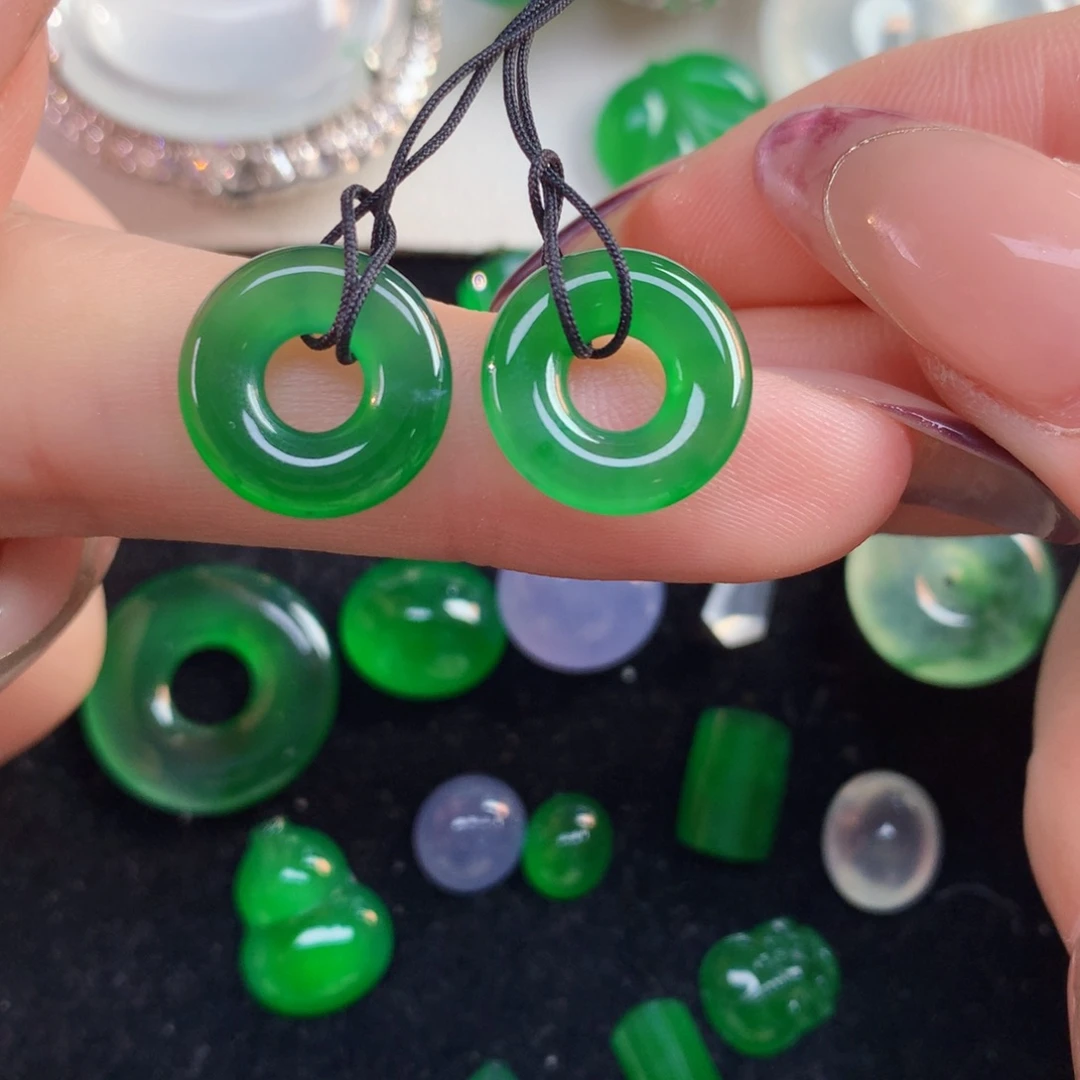 翡翠裸石13.9-3.03甜甜圈