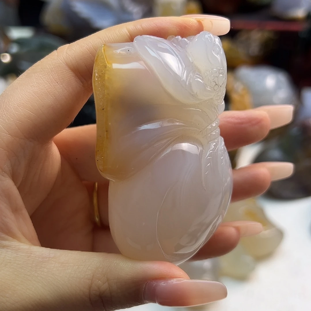 玛瑙/玉髓合金颈饰
