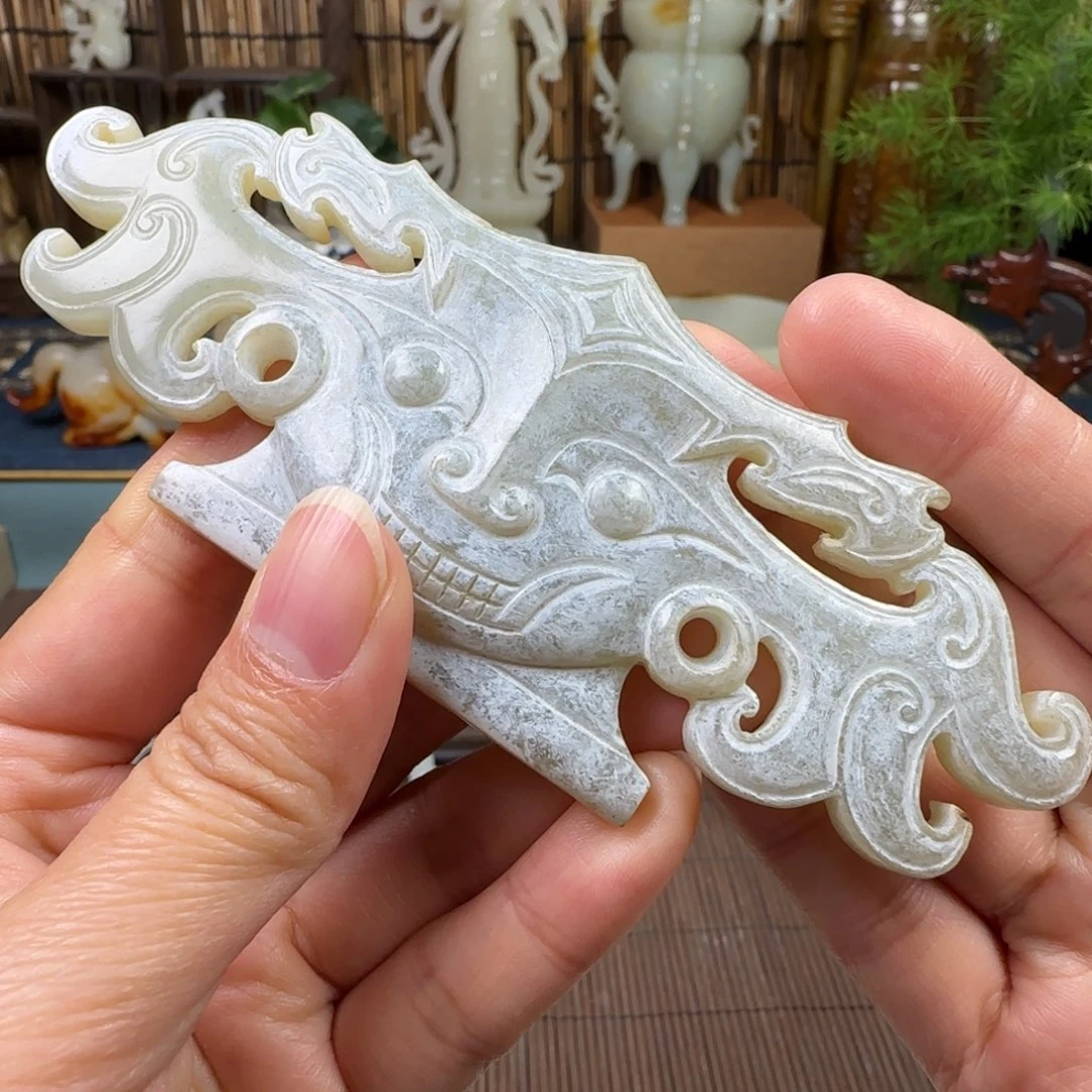 高***泽和田玉（糖玉）未镶嵌挂件