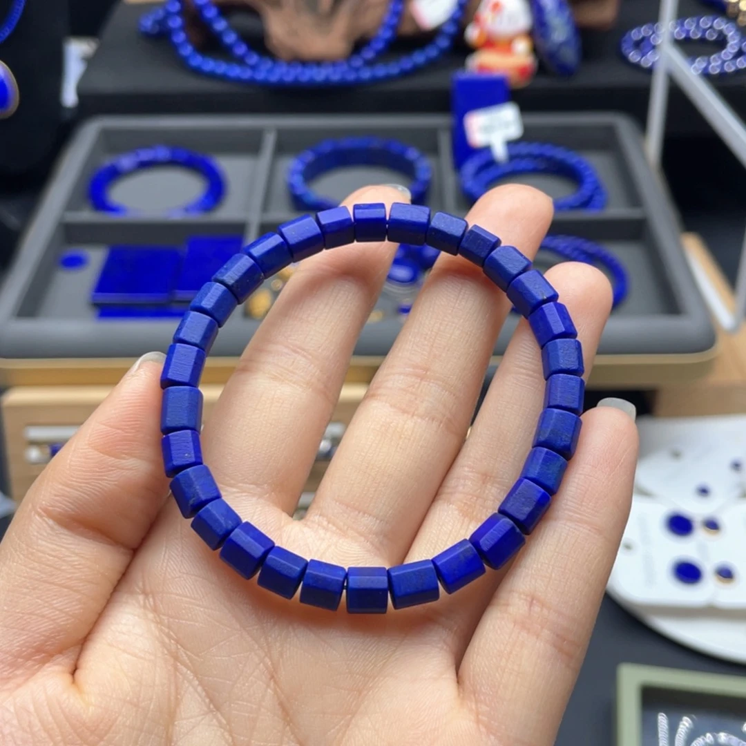未镶嵌青金石手链6mm原石