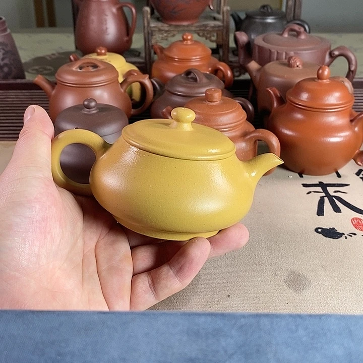 茶壶段泥紫砂的微瑕