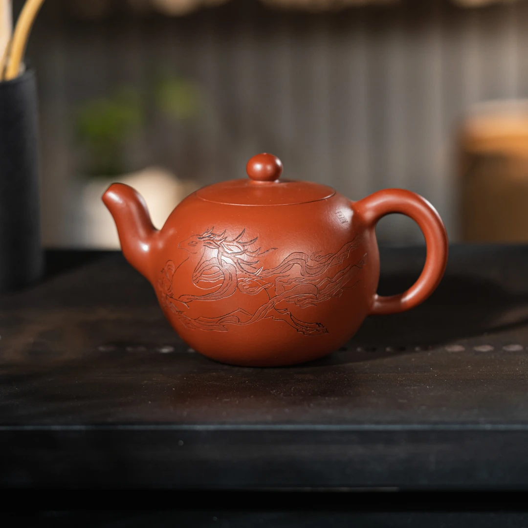 YL-069 宜兴手工紫砂 一粒珠