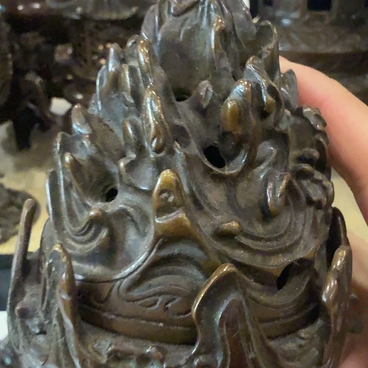 博山炉铜材料工艺品