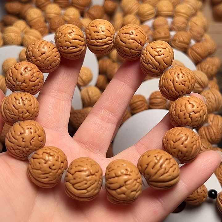 桃核吊坠桃核肉纹元宝19