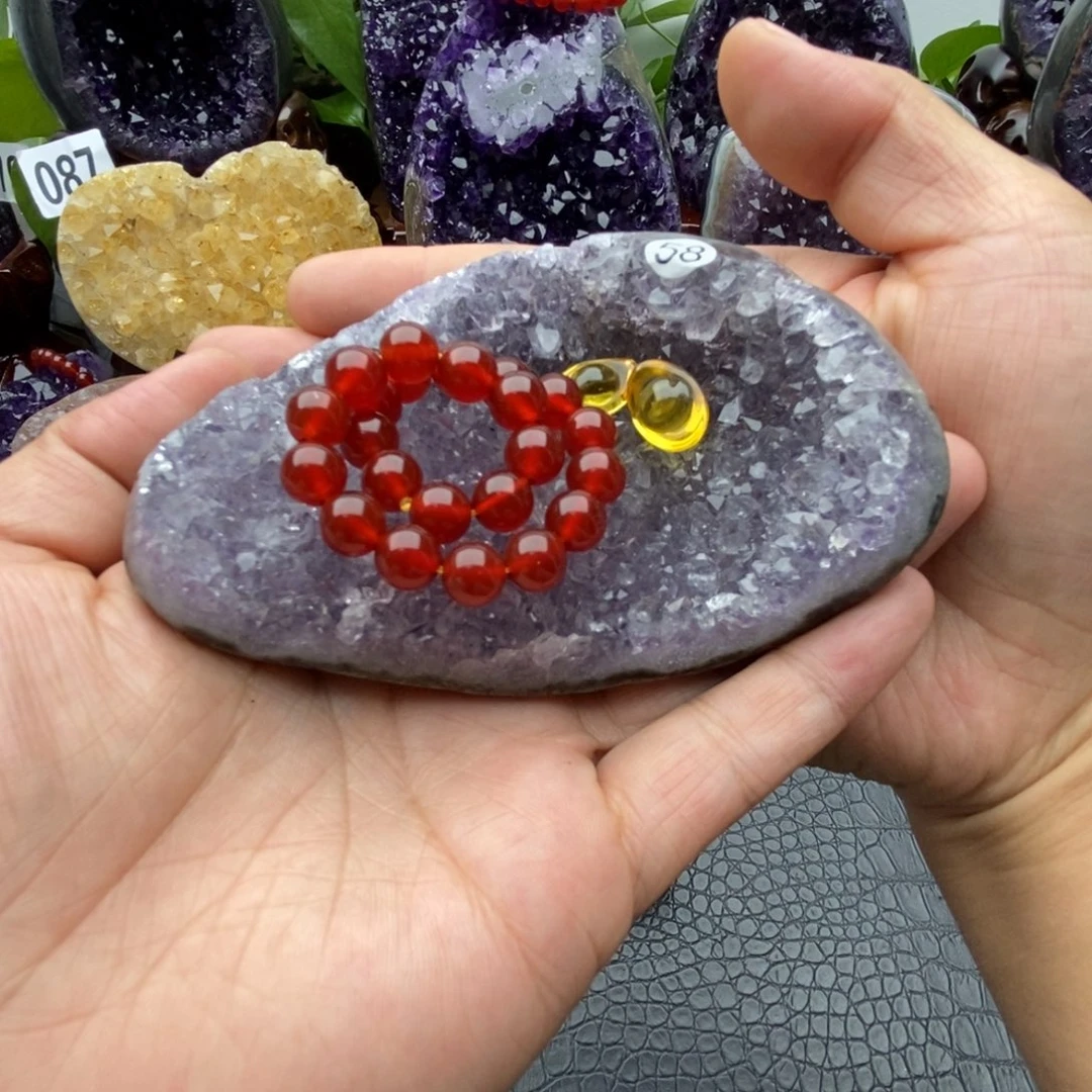 紫晶大型摆件（非配饰）未镶嵌