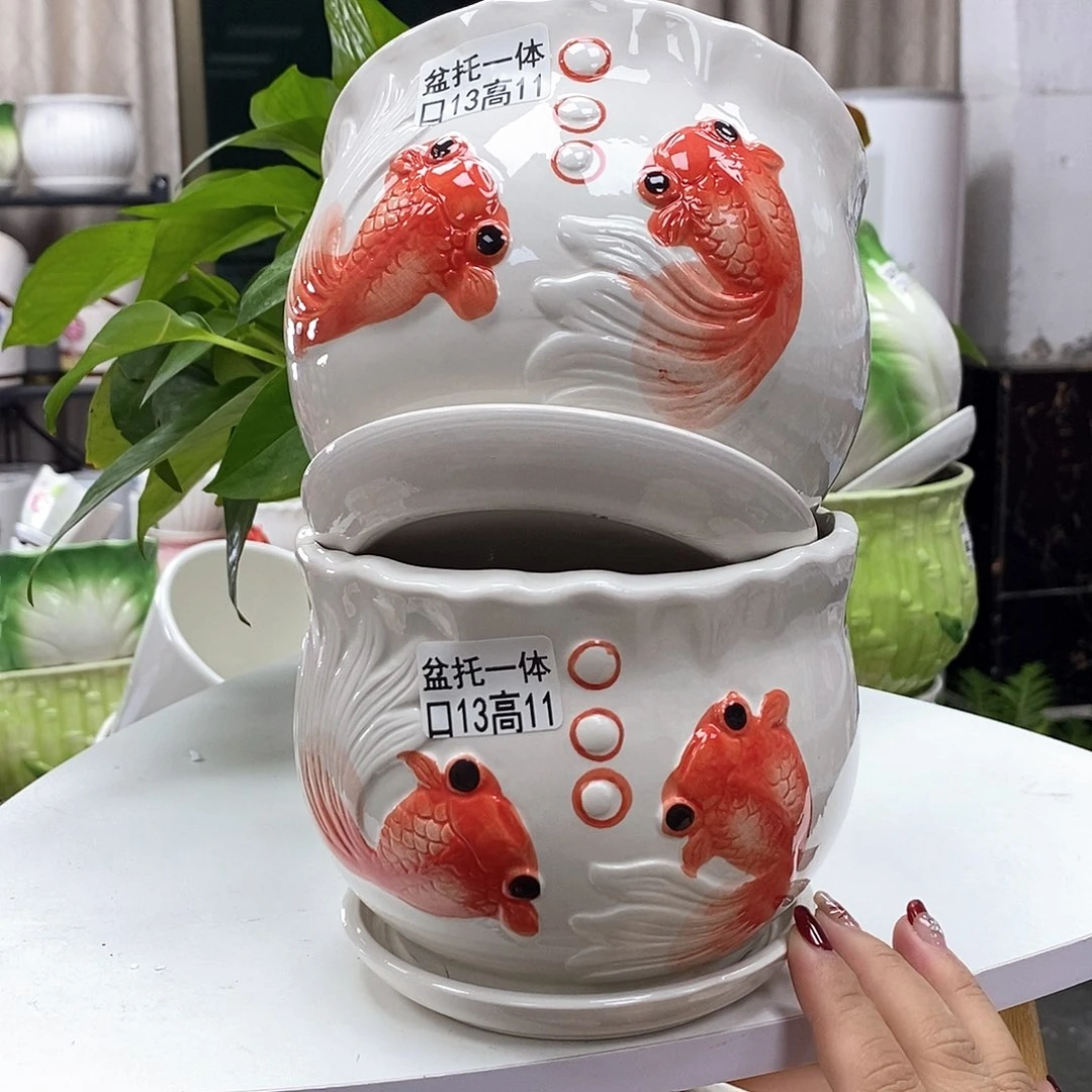 陶瓷@陶瓷花盆@@58383718690