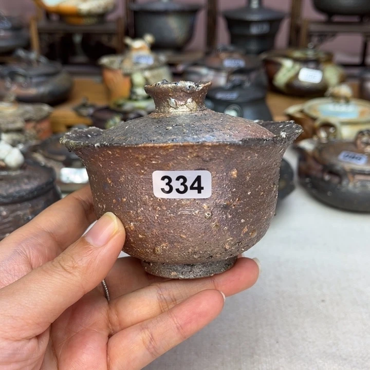 壶裸柴烧陶瓷茶具