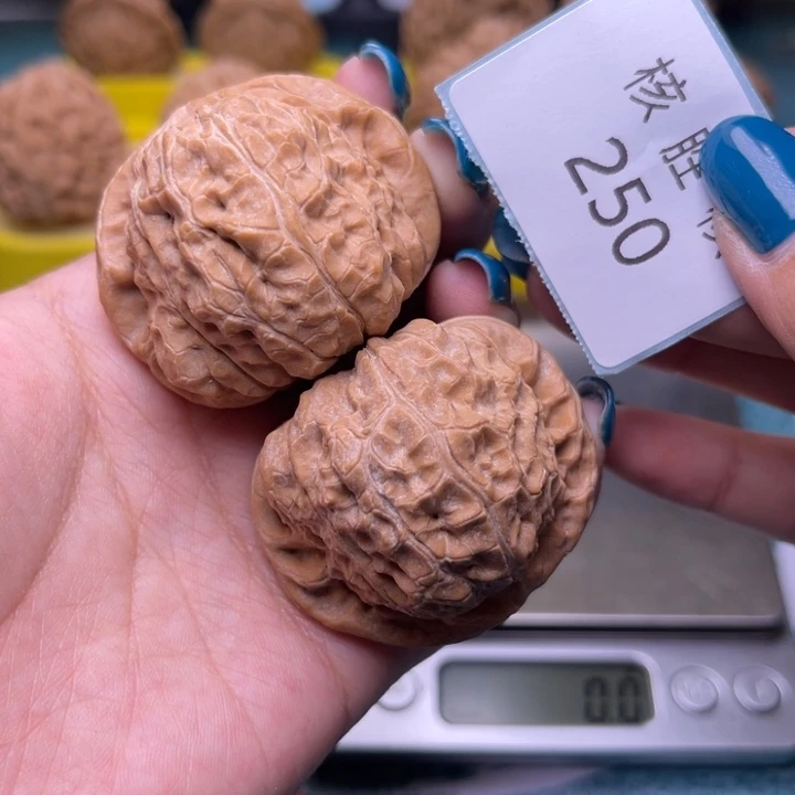 把件文玩核桃南瓜墩44.250