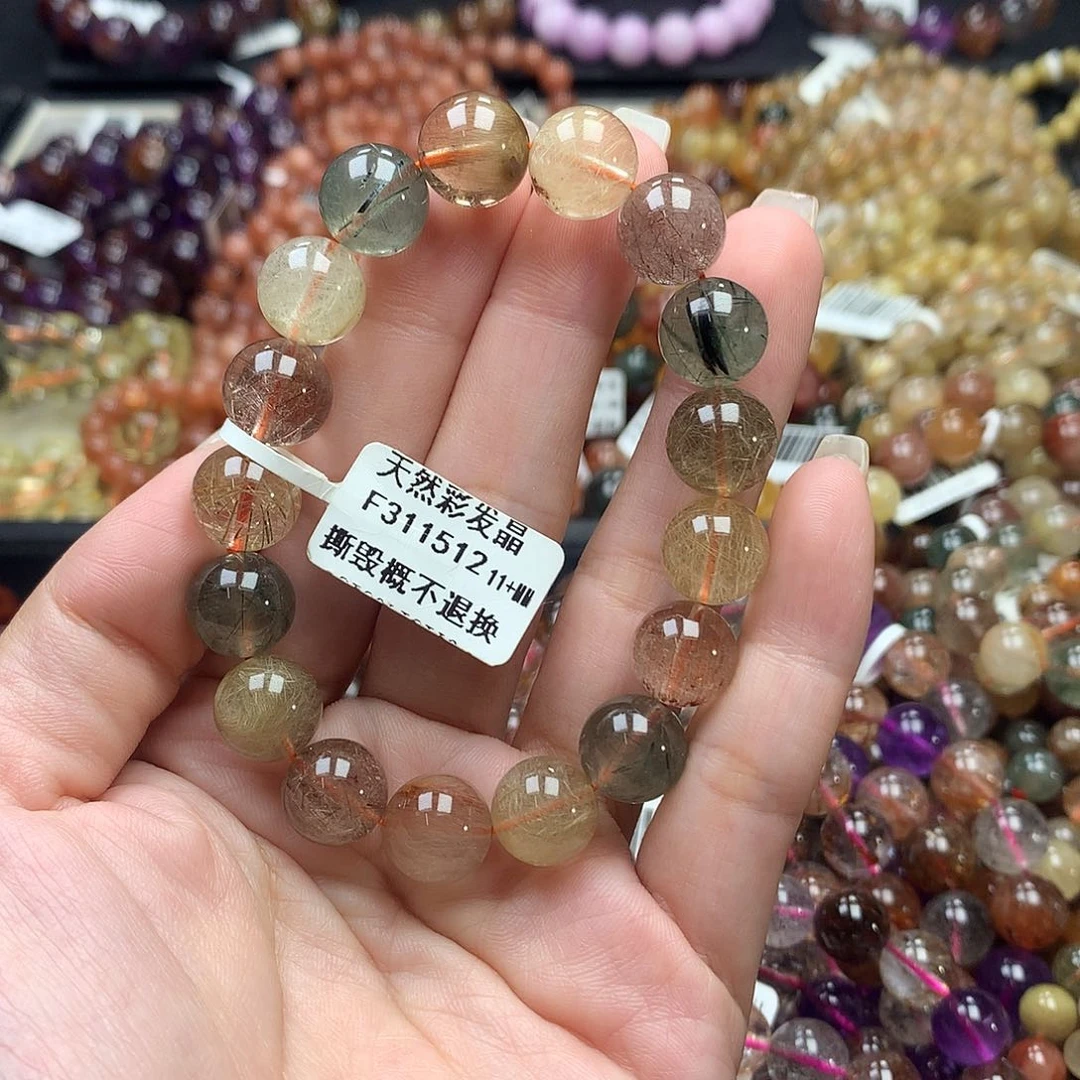 未镶嵌手链水晶，