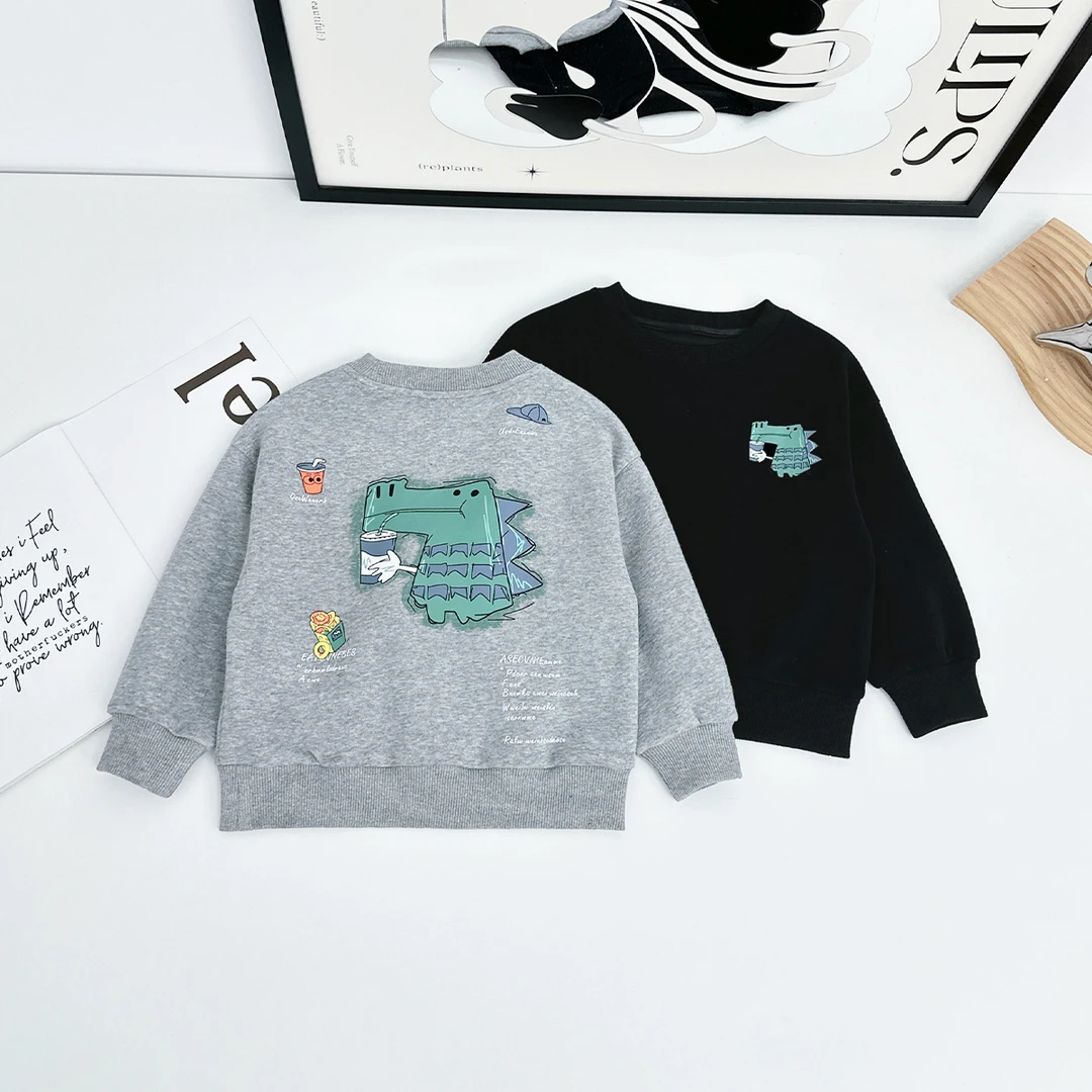 儿童卫衣长袖2025秋新款秋装男童春秋上衣 BQ25832Y 悠悠童话童装