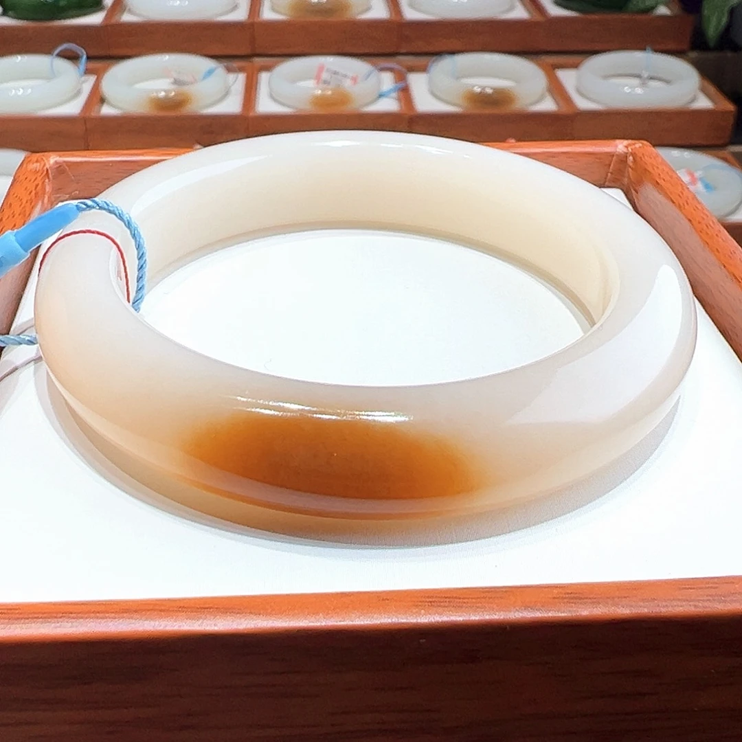 和田玉手镯5657未镶嵌