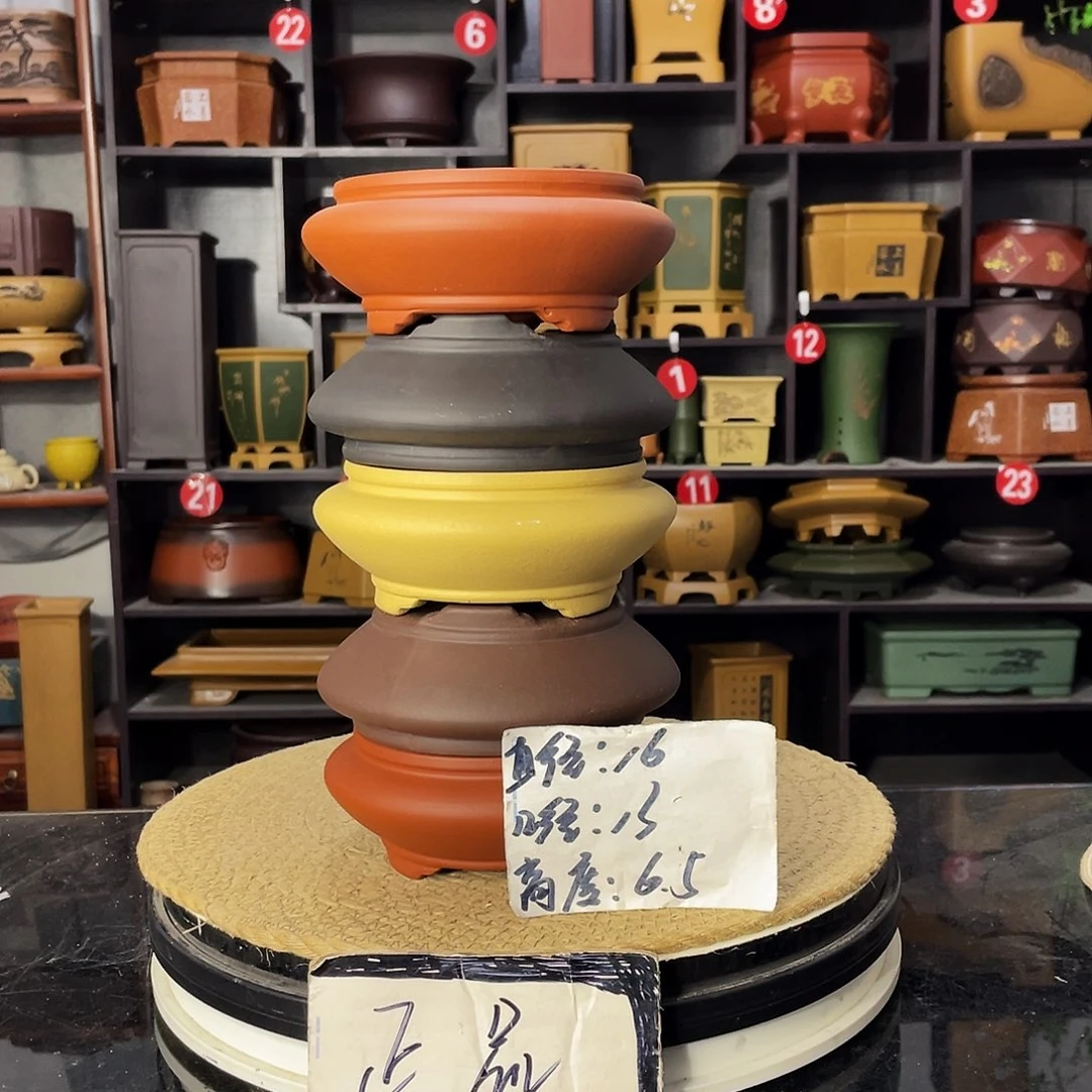 D-盆尚好紫砂花盆