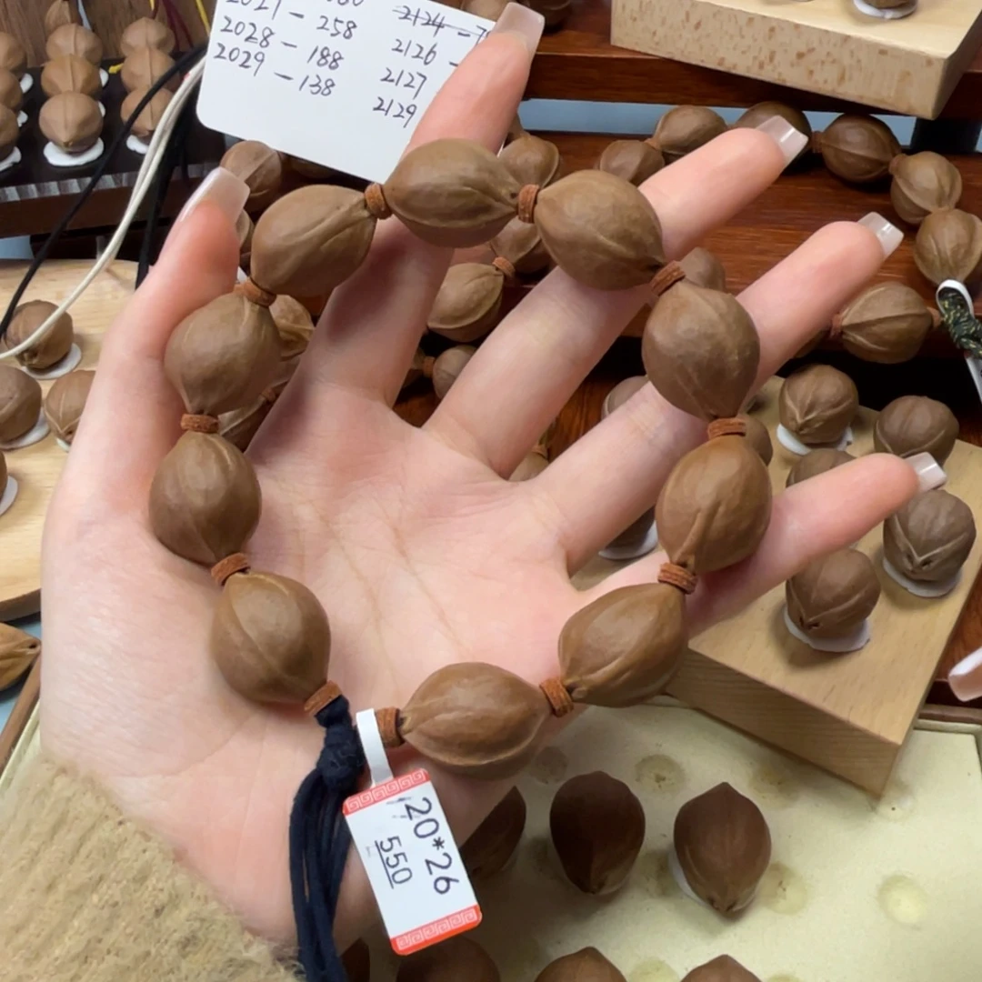 橄榄核手串/手链19.526梅林铁核