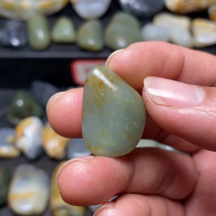 和田玉未镶嵌挂件18