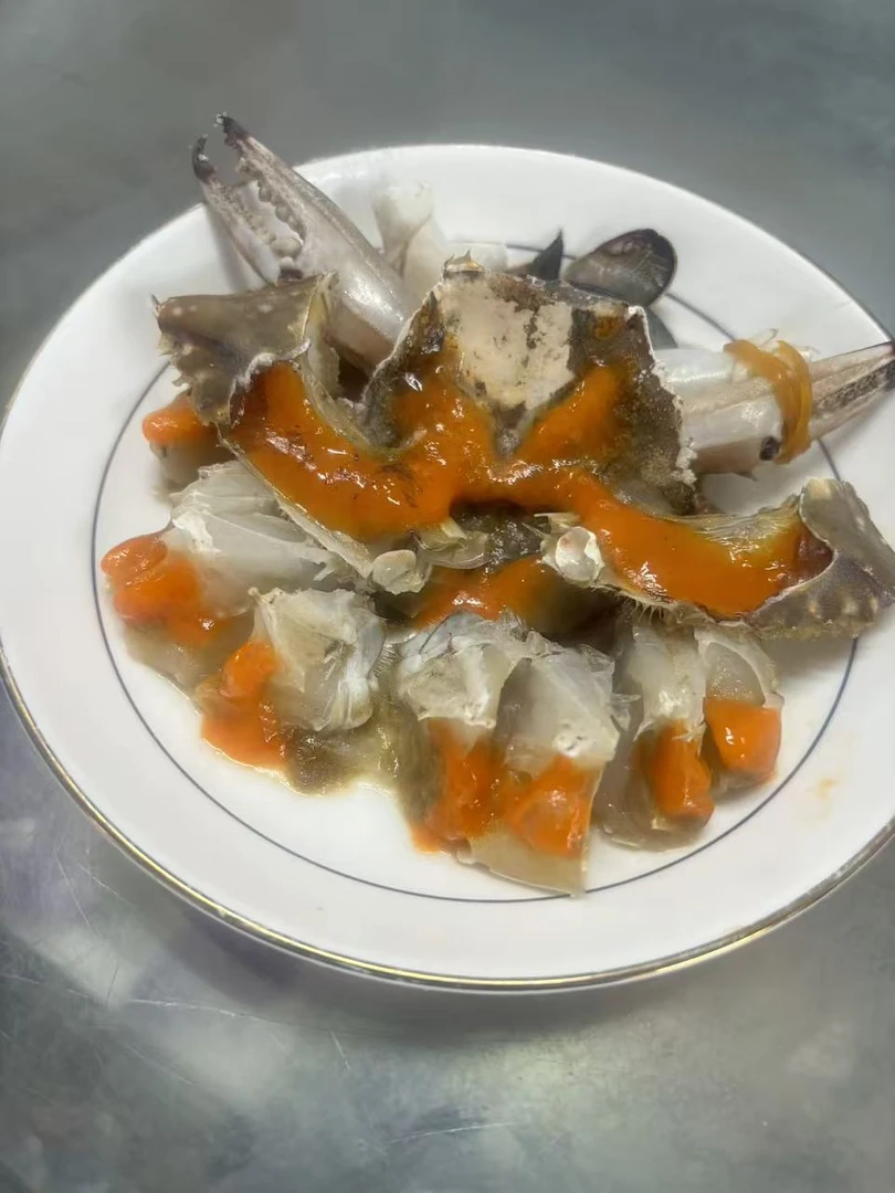 舟山红膏呛蟹 3-4两净重 哈妈舟山海鲜顺丰