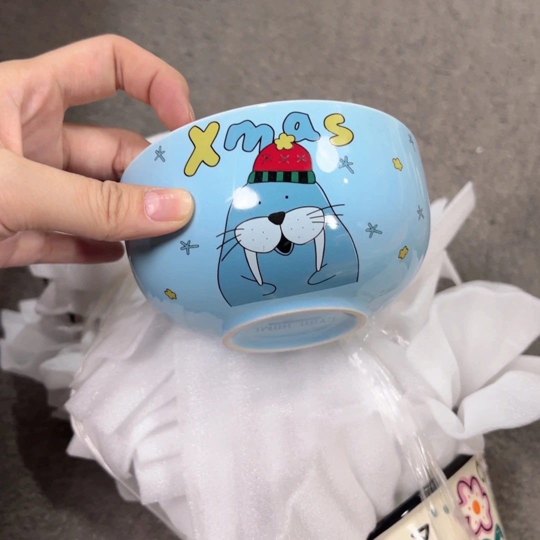陶西比尔蓝色米饭碗