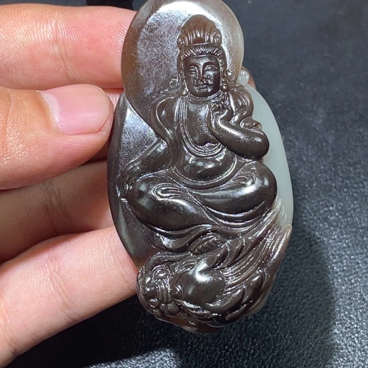 和田玉未镶嵌颈饰CC