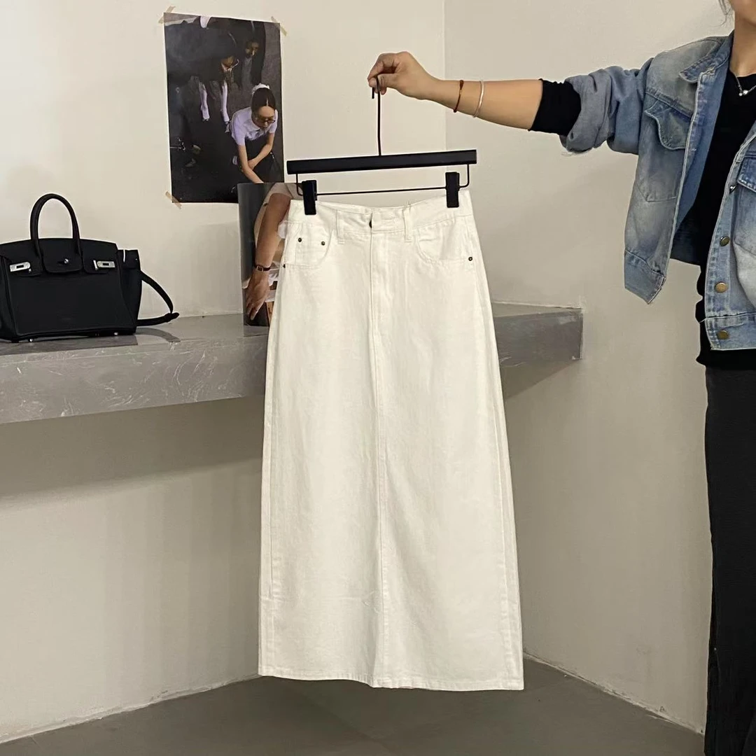 【ARONG阿荣家】半身裙02209-白色-SM