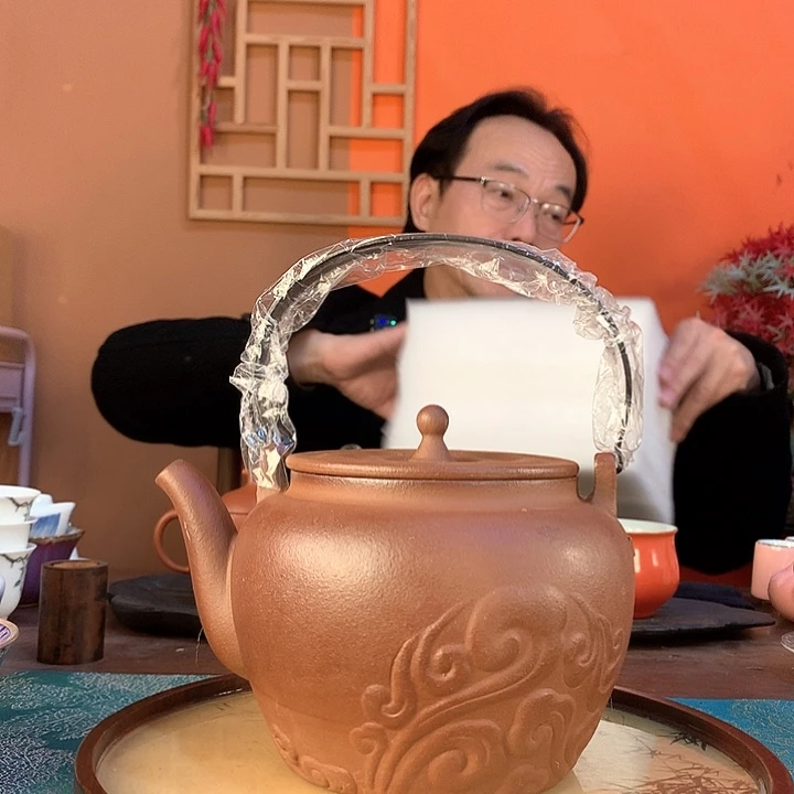 老岩泥提梁煮茶壶82555555