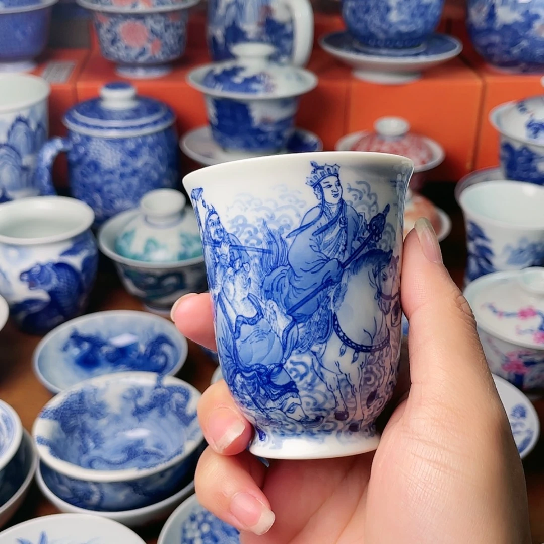 【闪购商品】杯小*僧全手工手绘景德镇