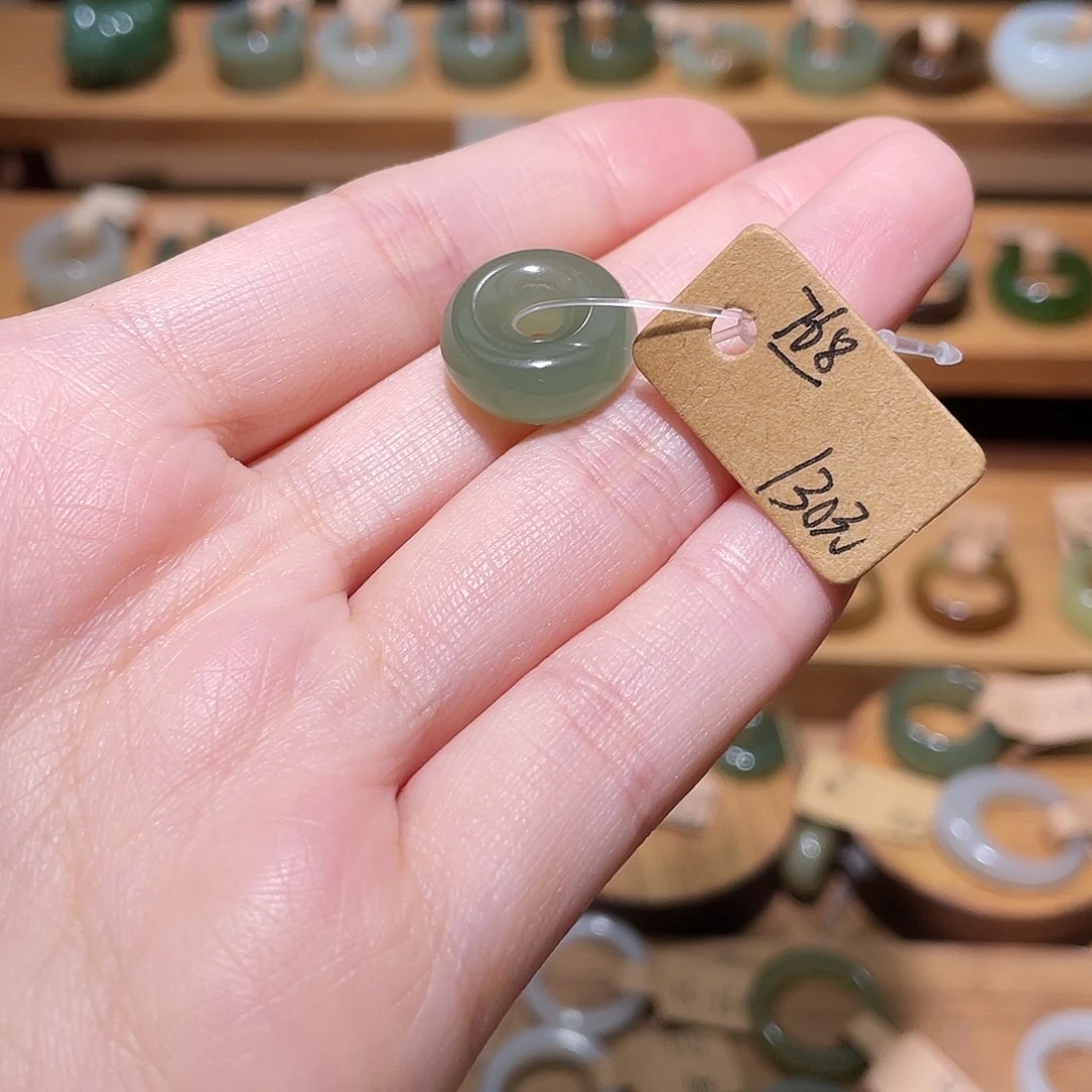 和田玉未镶嵌戒指768