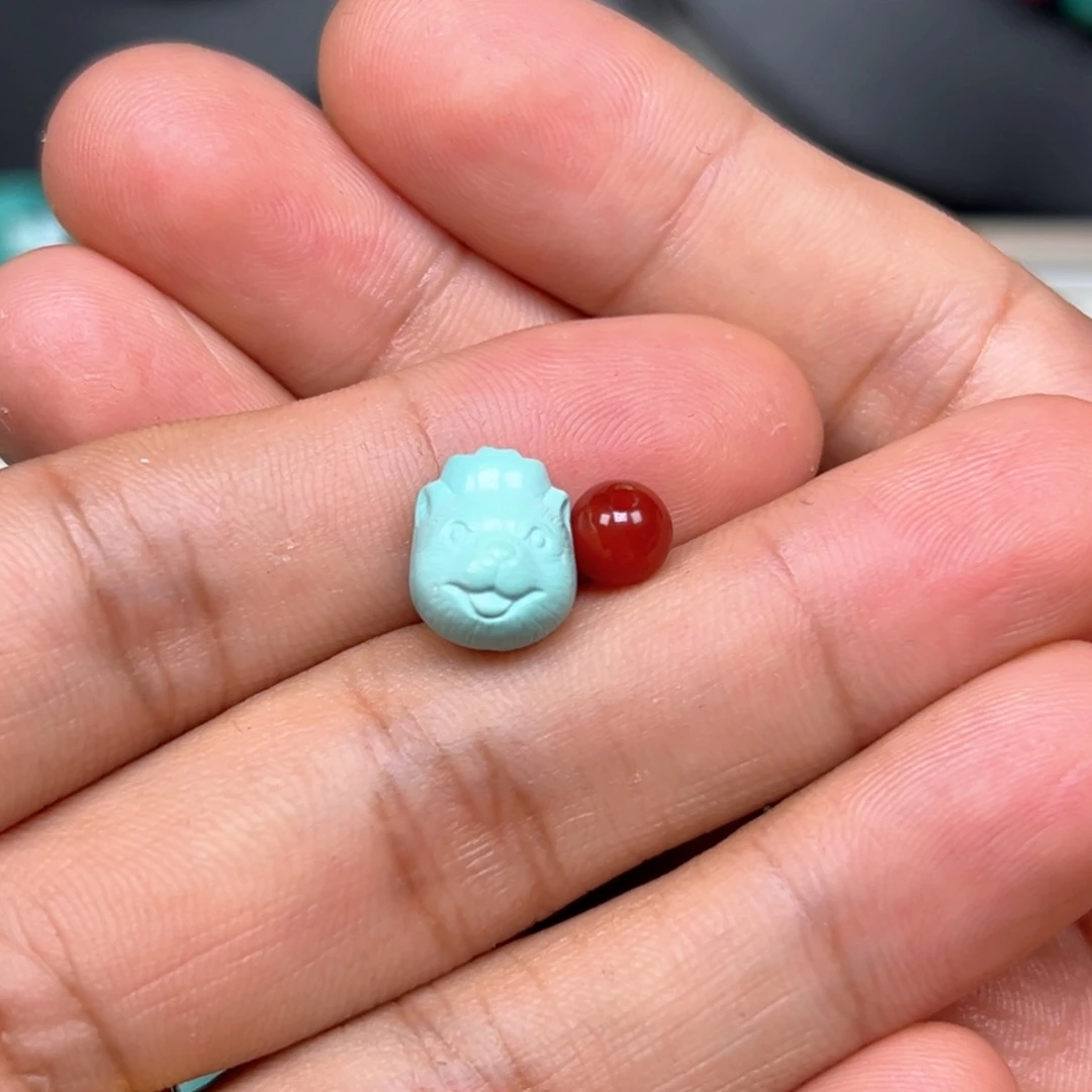 心***愿未镶嵌南红玛瑙珠宝奇石